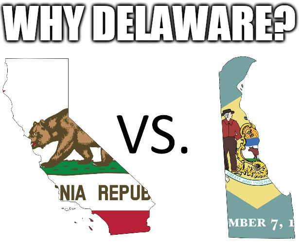 Delaware v California